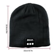 thumbnail image 4 of Morttic Wireless Bluetooth Beanie Hat, Men Women Music Knitted Cap with Headphone Headset Earphone Stereo Speakers and Mic Hands Free Hat for Outdoor Sports (Dark Grey), 4 of 7