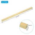 thumbnail image 2 of Uxcell 5/16x5/16x8" C360 Brass Square Bar, 2 Pcs Solid Square Mill Stock, Brass, 2 of 5