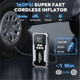 thumbnail image 3 of Arrancador Portátil BSMOOM 7000A con Compresor de Aire 160 PSI 12V, 3 of 7