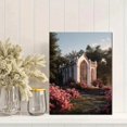 thumbnail image 2 of UXIEQU Gothic Pavilion Garden Canvas Wall Art Print 15.75x11.81 Inches, 2 of 8