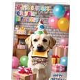 thumbnail image 5 of Glory To Dog A Little Toast on Your Birthday Card with Greeting Card, 5 of 8