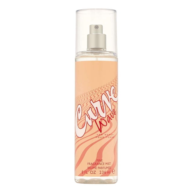 Perfume Liz Claiborne Curve Wave para mujer en aerosol, 240 ml