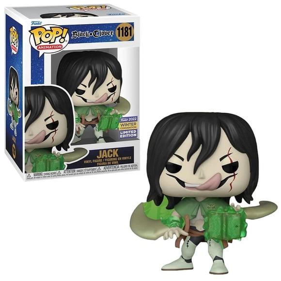 Funko Black Clover Pop Animation Jack Vinyl Figure 2022 Winter Convention Exclusive Funko -