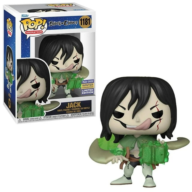 Funko Black Clover Pop Animation Jack Vinyl Figure 2022 Winter Convention Exclusive Funko -