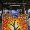 thumbnail image 3 of High Precision Body Weight Scale Smart Bathroom Scales with Large LCD Display(400lbs),Decorative for Bedroom-Vibrant Autumn Tree With Colorful Leaves, 3 of 4