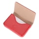 thumbnail image 1 of Portatarjetas de Visita Uxcell, Estuche de Tarjetas de Visita de Cuero PU con Cierre Magnético para Hombres y Mujeres, Rojo, 1 of 6