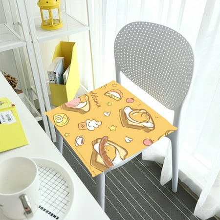 

Sanrio Soft Square Chair Cushion Non-slip Foam Cushion with Ties Garden Patio Home Kitchen Office Seat Cushion