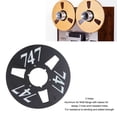 thumbnail image 4 of Carrete De Cinta Vacío De 10,5 Pulgadas, Pieza De Máquina Con Apertura De aleación De Aluminio Con Diseño De 3 Orificios Para Brida NAB, Diámetro De 10,5 Pulgadas Para Cinta, 4 of 7
