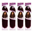 thumbnail image 2 of Sensationnel Lulutress Crochet Braid Wet Curly 18" (4-Pack) (#2 Dark Brown), 2 of 5