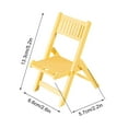 thumbnail image 2 of Fnochy Foldable Chair Phone Stand, Portable Mobile Phone Holder for Desk, Bedside, Travel, Compatible with All Smartphones, Lightweight Plastic Design, 2 of 3