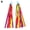 B, variant on Hloma 1 Pair Beautiful Tricycle Tassels Simple Installation Eco-friendly No Odor Handlebar Streamers for Bicycle