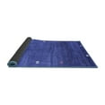 thumbnail image 2 of Ahgly Company Indoor Round Abstract Blue Contemporary Area Rugs, 8' Round, 2 of 4