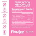 thumbnail image 5 of (2 pack) Florajen Women’s Menopause Support, Black Cohosh for Night Sweats & Gut Health, 30ct, 5 of 9