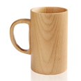 thumbnail image 1 of Tazas de café de madera, jarras de cerveza, taza de madera, taza de té hecha a mano con asa, taza retro, 1 of 5