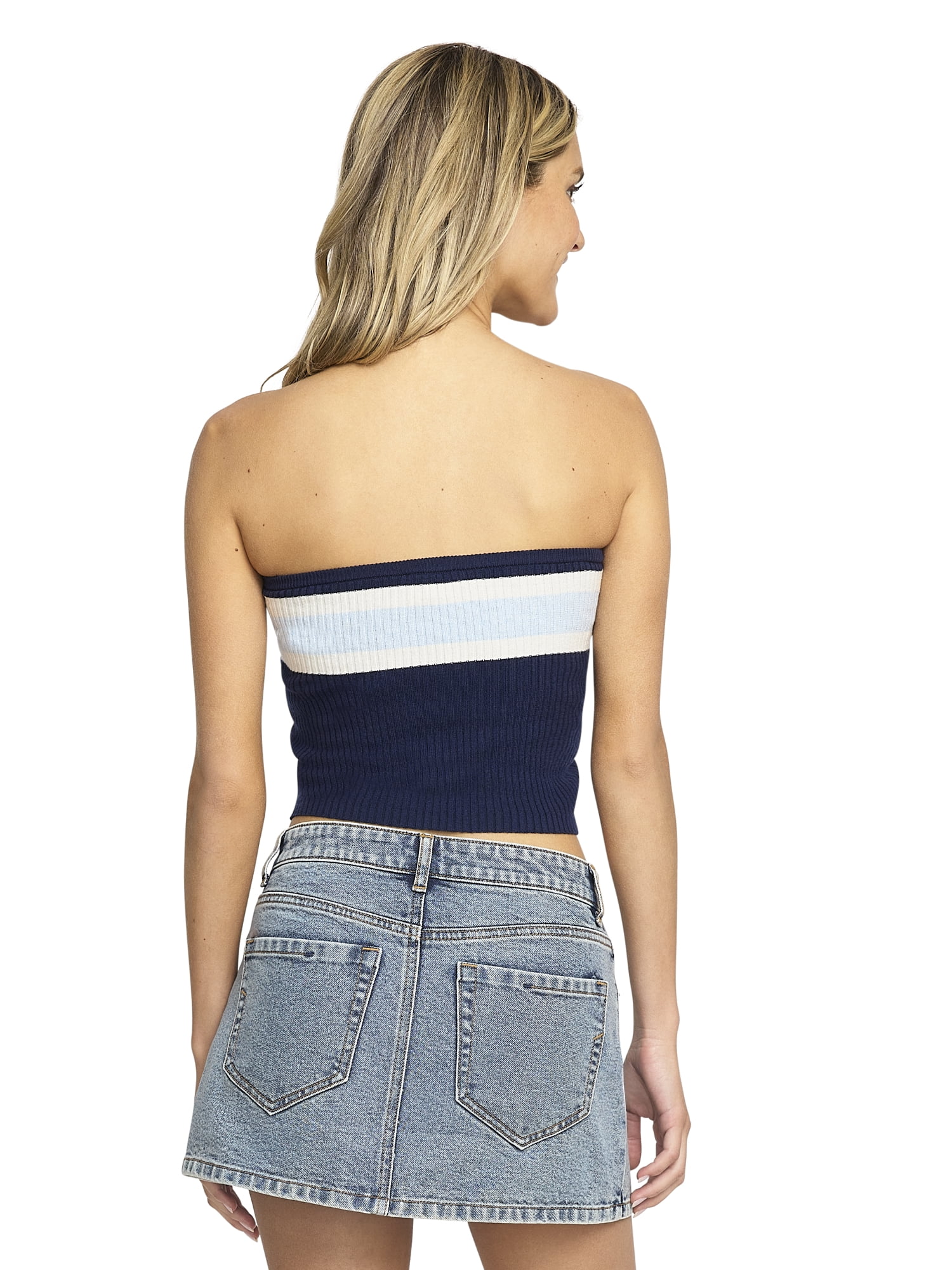 Mills by Millie Bobby Brown Women's Sweater Tube Top, Sizes XXS-XXXL