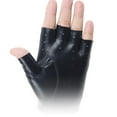 thumbnail image 4 of SIEYIO PU Cycling Fingerless Glove Outdoor Driving Motorcycle Half Finger Glove, 4 of 10