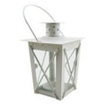 thumbnail image 1 of Promotion!Metal Frame Tabletop Candle Lantern Holder Decorative Decorative Hanging Candle Holder Classic Style Lantern For Wedding Party White, 1 of 5
