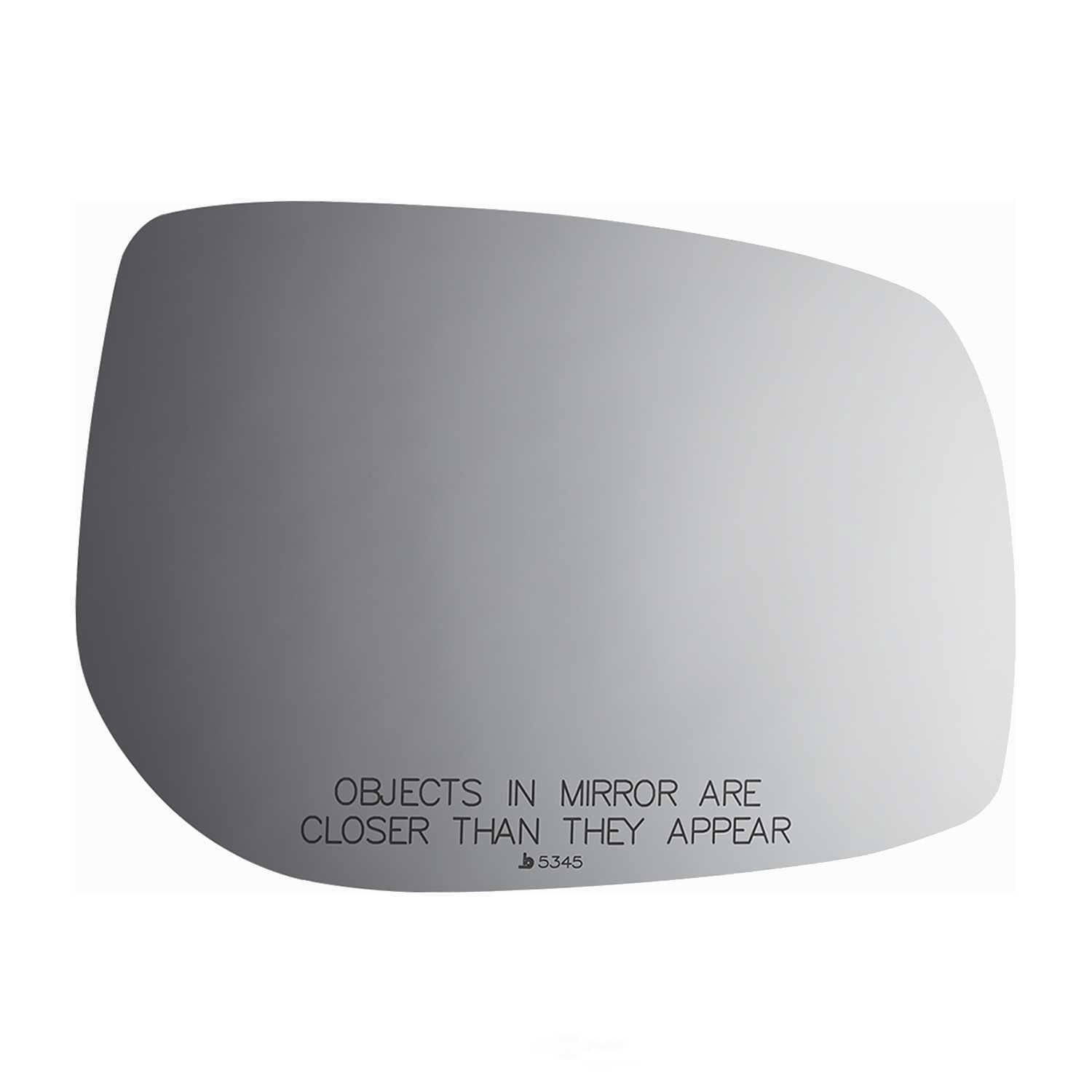 Burco Side View Mirror Replacement Glass - Clear Glass - 5345