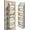 Beige, variant on Hanging Door Organizer, LazySpin 1 Pack Over the Door Storage Shelves 5 Pockets, Gray