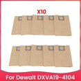 thumbnail image 1 of 10PCS Dust Bag Fit for Dewalt Dxva19 4104 Vacuum Cleaner Accessories Spare Parts Dust Paper Bag, 1 of 5