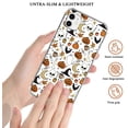 thumbnail image 2 of Halloween Funny Pumpkin Case Compatible with iPhone 11,Unique Art Design TPU Bumper Cover Case, 2 of 7