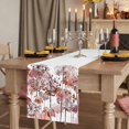 thumbnail image 2 of Table Runners 70 Inches Long Dress Scarves, Red Onion Flowers Farmhouse Coffee/Dining/Kitchen Table Decor, Holiday Table Runner, Spring Watercolor Dandelion Floral Plants 13x70 Inch, 2 of 9