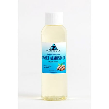 SWEET ALMOND OIL ORGANIC CARRIER COLD PRESSED REFINED 100% PURE 2 (Best Cold Pressed Almond Oil)