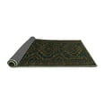 thumbnail image 2 of Ahgly Company Indoor Square Persian Turquoise Blue Traditional Area Rugs, 4' Square, 2 of 4