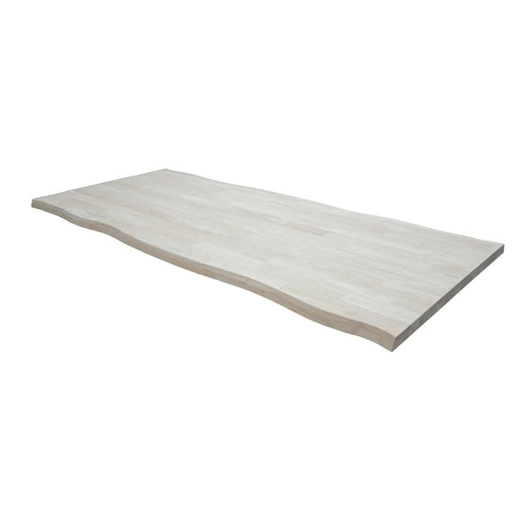 BingLTD - 90" L x 40" W Rectangular Live Table top (TT40901-RW-UNF)