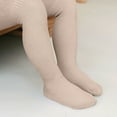 thumbnail image 4 of QQAMB Girl Cable Knit Leggings Stocking Tights Footed Pants Toddler Kids Cotton Warm Pantyhose, 4 of 6