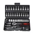 thumbnail image 2 of Oliegs Heated Blanket Socket Set Automotive Tools Mechanics Kit With Durable Storage For Car And DIY Projects Chocolate, 2 of 5