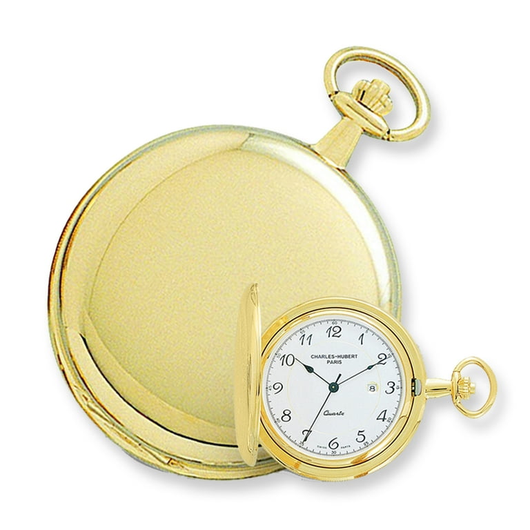 Hunter case cheap pocket watch