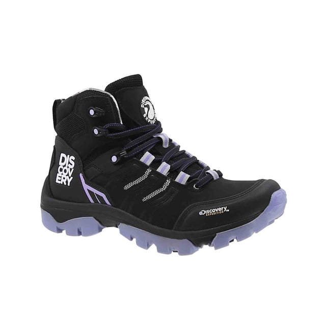 Bota Hiking Discovery Expedition Blackwood 2504 Negro Lila Dama Discovery Blackwood 2504 NegLila