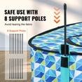 thumbnail image 5 of VEVOR Foldable Pet Playpen, 32'' x 24'' x 22'' Portable Dog Playpen, Crate Kennel for Puppy, Dog, Cat, Waterproof 600D Oxford Cloth, Removable Zipper, for Indoor Outdoor Travel Camping (Rectangle, S), 5 of 9