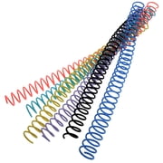 6pcs Binding Spirals Loose-leaf Binding Coils Notebook Binding Spirals Cuttable Binder Rings