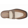 thumbnail image 4 of Sam Edelman Lennon Chai Cream Round Toe Slip On Lug Sole Chunky Loafers Mule (Chai Cream, 5), 4 of 5