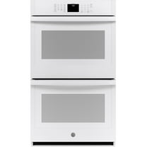 Ge Jtd3000 30" Wide 10 Cu. Ft. Double Electric Convection Oven - White