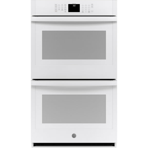 Ge Jtd3000 30" Wide 10 Cu. Ft. Double Electric Convection Oven - White