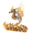Gold, variant on Seahorse 3D Metal Puzzle, Cyber-Mechanical Ocean Model Kit, 40 PCS High-Difficulty DIY Assembly, Collectible Desktop Ornament for Adults