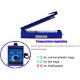 thumbnail image 4 of INTBUYING 12''（300mm） 110V Manual Impulse Hand Sealer Heat Sealing Machine Poly Element Plastic Sealer, 4 of 8