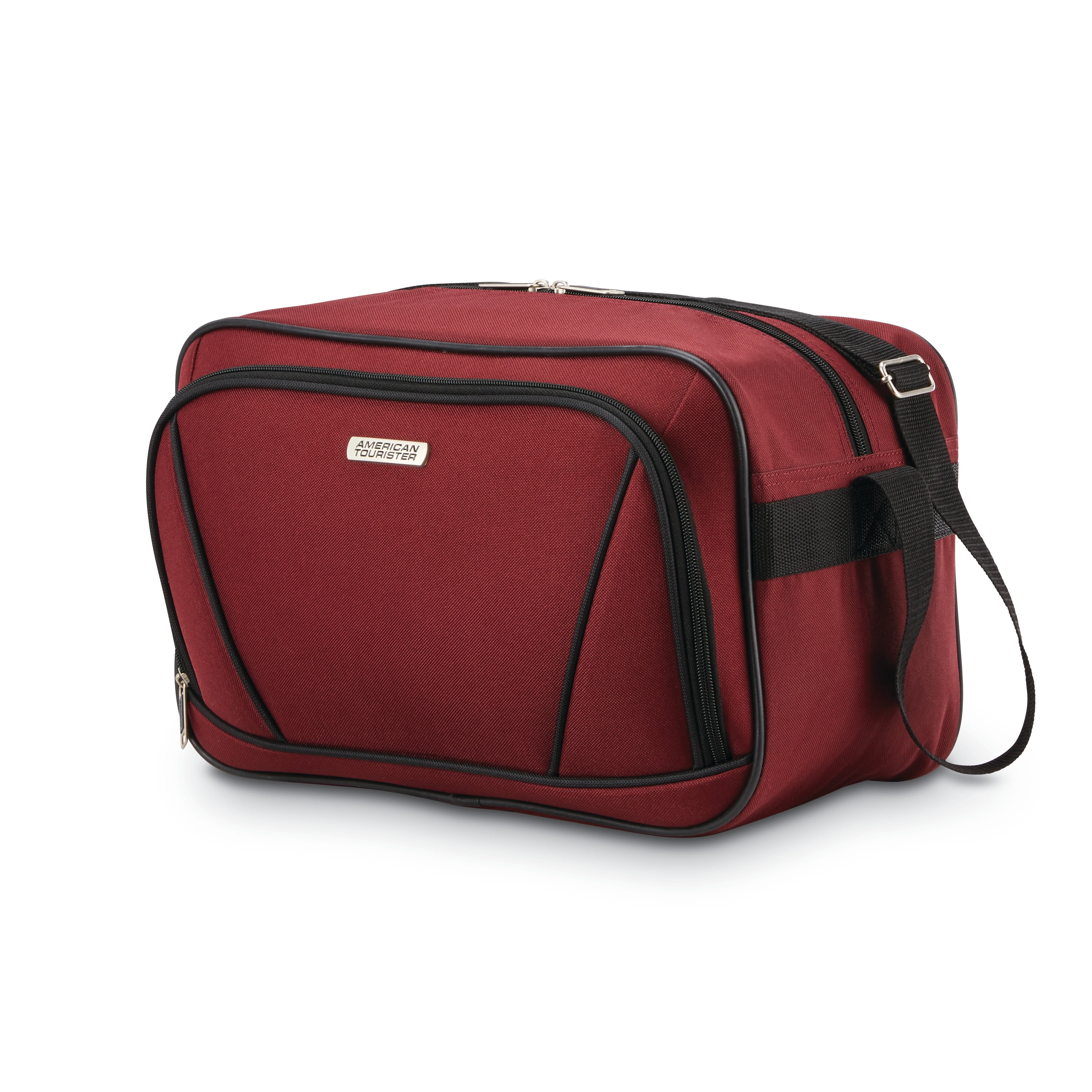 Buy AMERICAN TOURISTER Red Unisex 4 Compartment Zipper Closure Backpack