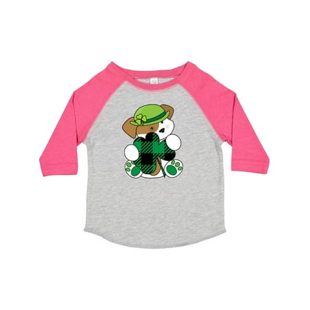 

Inktastic St Patricks Day Irish Buffalo Plaid Puppy Gift Toddler Boy or Toddler Girl T-Shirt