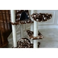 thumbnail image 5 of Armarkat Classic Cat Tree Model A6601, 66 inch Saddle Brwon W/White Paw Print, 5 of 8