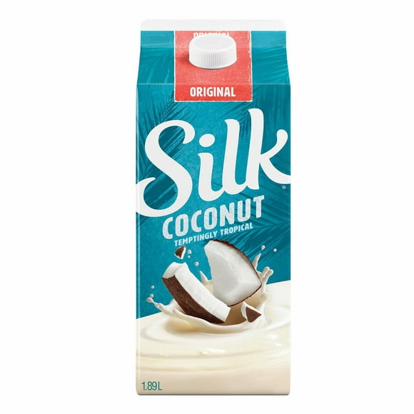 Silk Coconut Beverage, Original, Dairy-Free, 1.89L, 1.89L Coconut Milk
