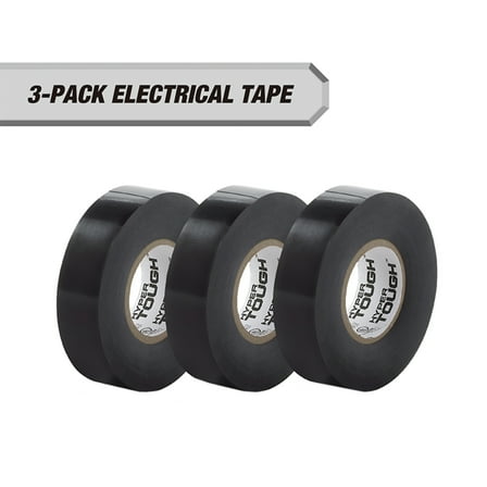 Hyper Tough Electrical Tape 3-Pack