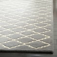 thumbnail image 6 of SAFAVIEH Chatham CHT721D Handmade Dark Grey / Ivory Rug, 6 of 10