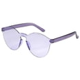 thumbnail image 1 of Lunettes à Moins de 5 $ Multicolores Unisexes Mode Couleurs Bonbon Rondes Lunettes de Soleil d'Extérieur Design Léger, 1 of 1