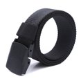 thumbnail image 1 of pitrice Men Boys Canvas Breathable Tactical Waist Belt with Plastic Buckle Solid Waist Strap Belts Rescue Rope Band, 1 of 9