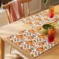 thumbnail image 4 of Thanksgiving Orange Pumpkin Placemats Set of 12, Fall Mushroom Leaf Non-Slip Place Mats Washable Table Mats for Kitchen Dining Table Decorations Indoor/Outdoor, 4 of 9