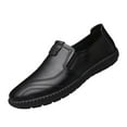 thumbnail image 2 of HaoXianJian Men's Leather Casual Slip on Loafers Breathable Driving Shoes Fashion Slipper Leather Loafer Shoes Slip On Soft Breathable Fashion Casual Shoes Lightweight Driving Dress Shoe, 2 of 9